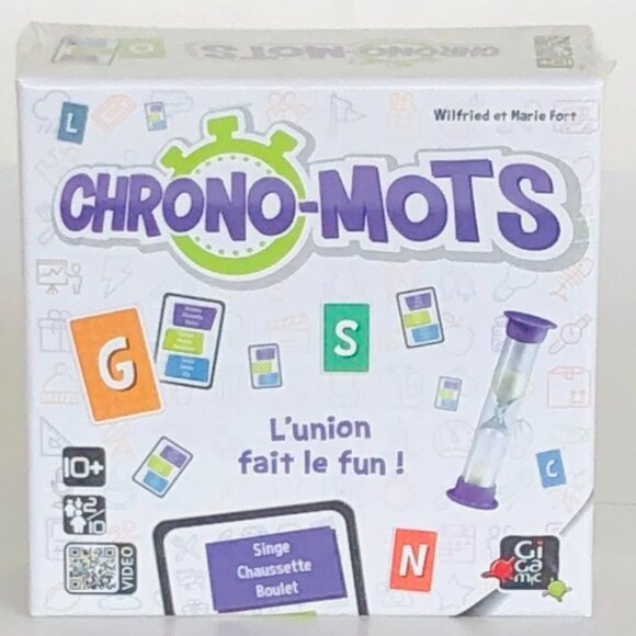 Chrono-Mots French Word Party Game  New Sealed Age 10+ - Picture 7 of 13